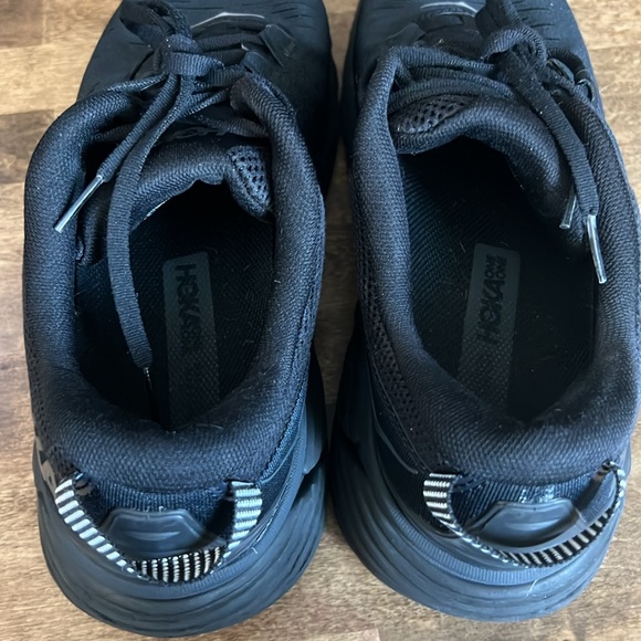 Hoka Men’s Black Shoes Size 10.5 - Picture 8 of 8